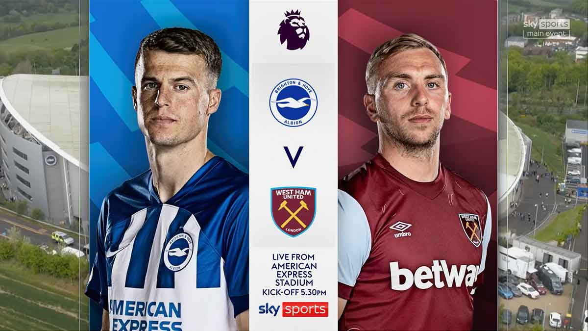 West Ham United vs Brighton & Hove Albion LIVE: Premier League