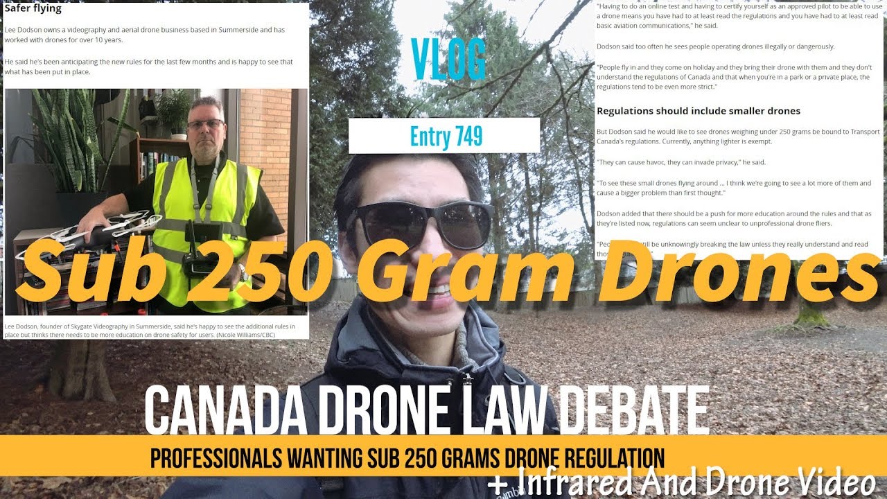 Canada drone laws under 250g