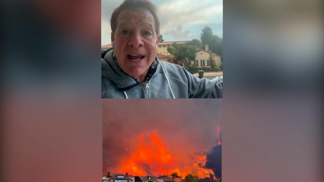 Steve Guttenberg helps evacuate neighbors impacted by wildfires