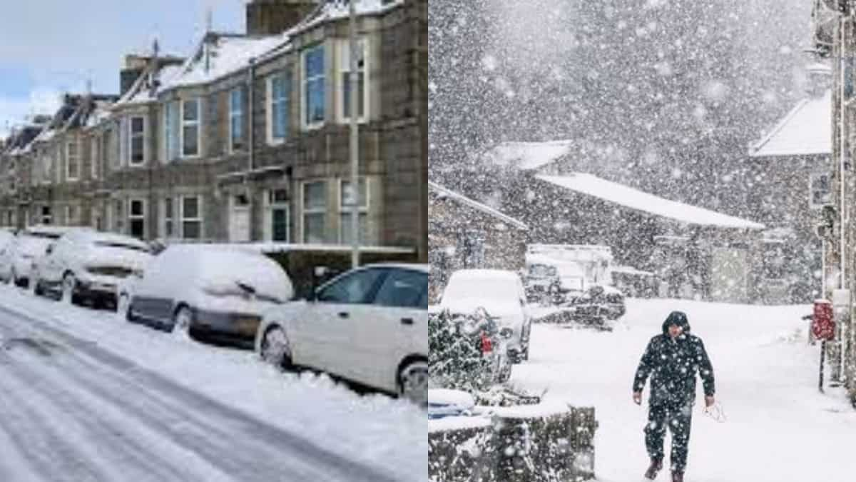 Snow yellow ice warnings zero issued temperatures sub hit status country three rolling eamonn farrell via