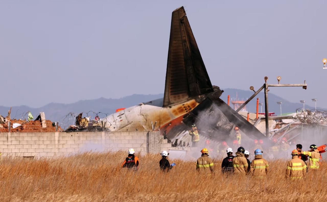 Plane crash in south korea