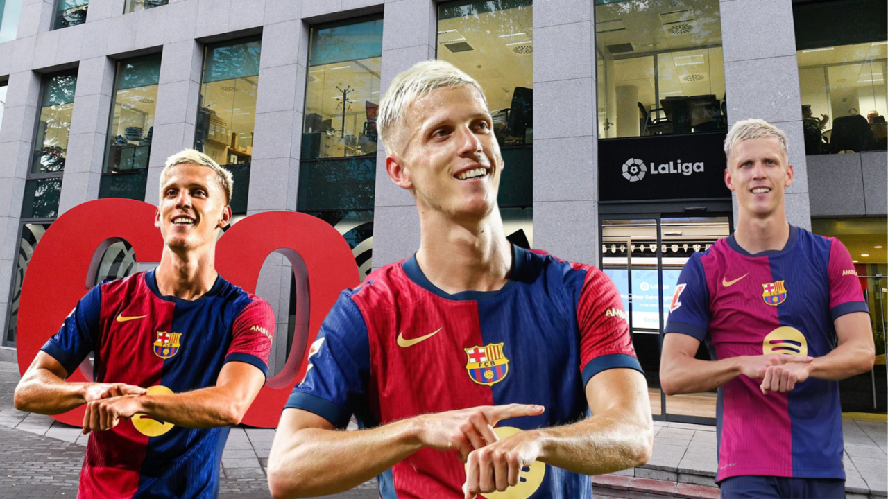 Barcelona's Dani Olmo, Pau Víctor given temporary registration