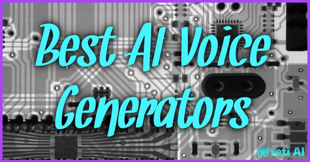 Finding the right AI voice generator for podcasting