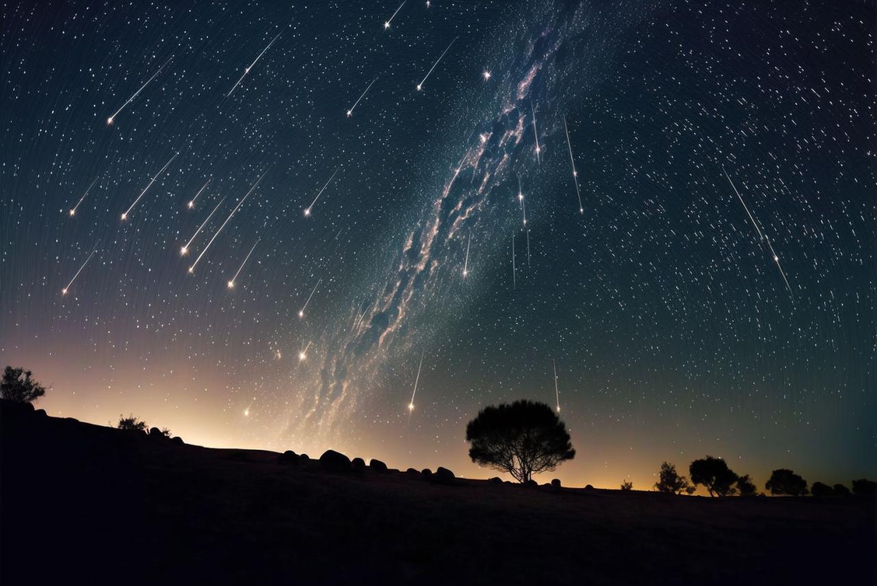 Light meteor shower quadrantids tonight sky flashes incinerates impacts resulting dust atmosphere when our article