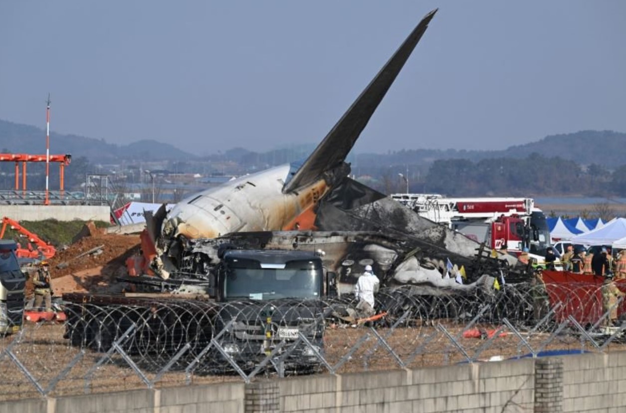 Plane crash korea