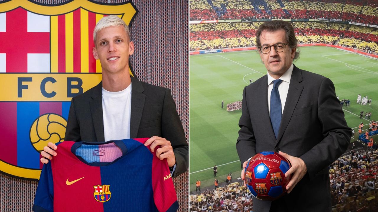 Barcelona's Dani Olmo, Pau Víctor given temporary registration