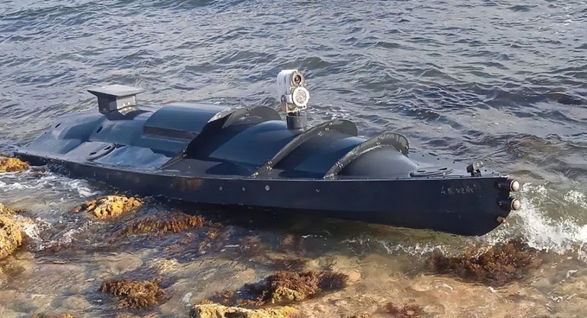 Ukrainian Navy using sea drones for coastal defense