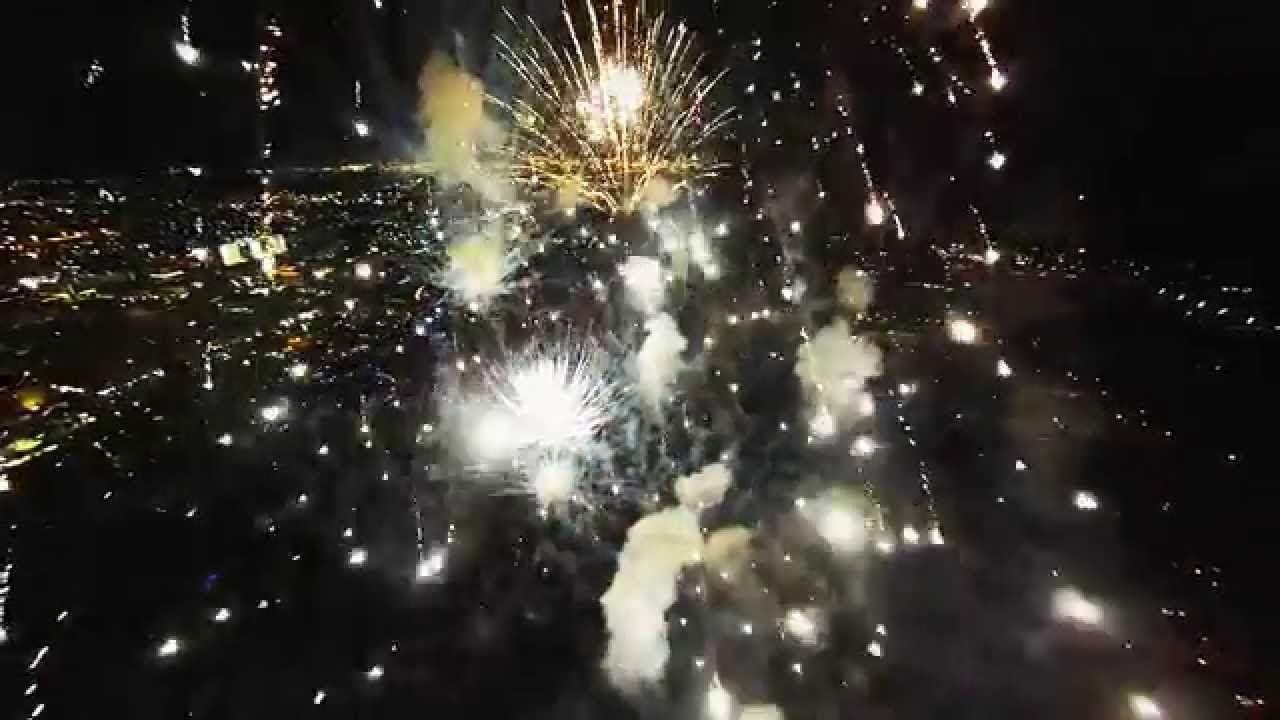 Drone fireworks