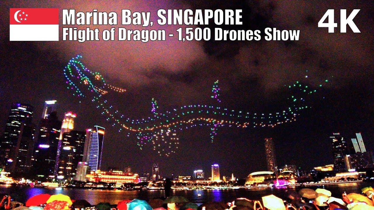 Shanghai 2024 New Year's Eve drone show highlights