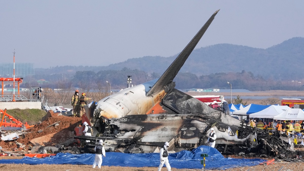 Plane crashes south korea